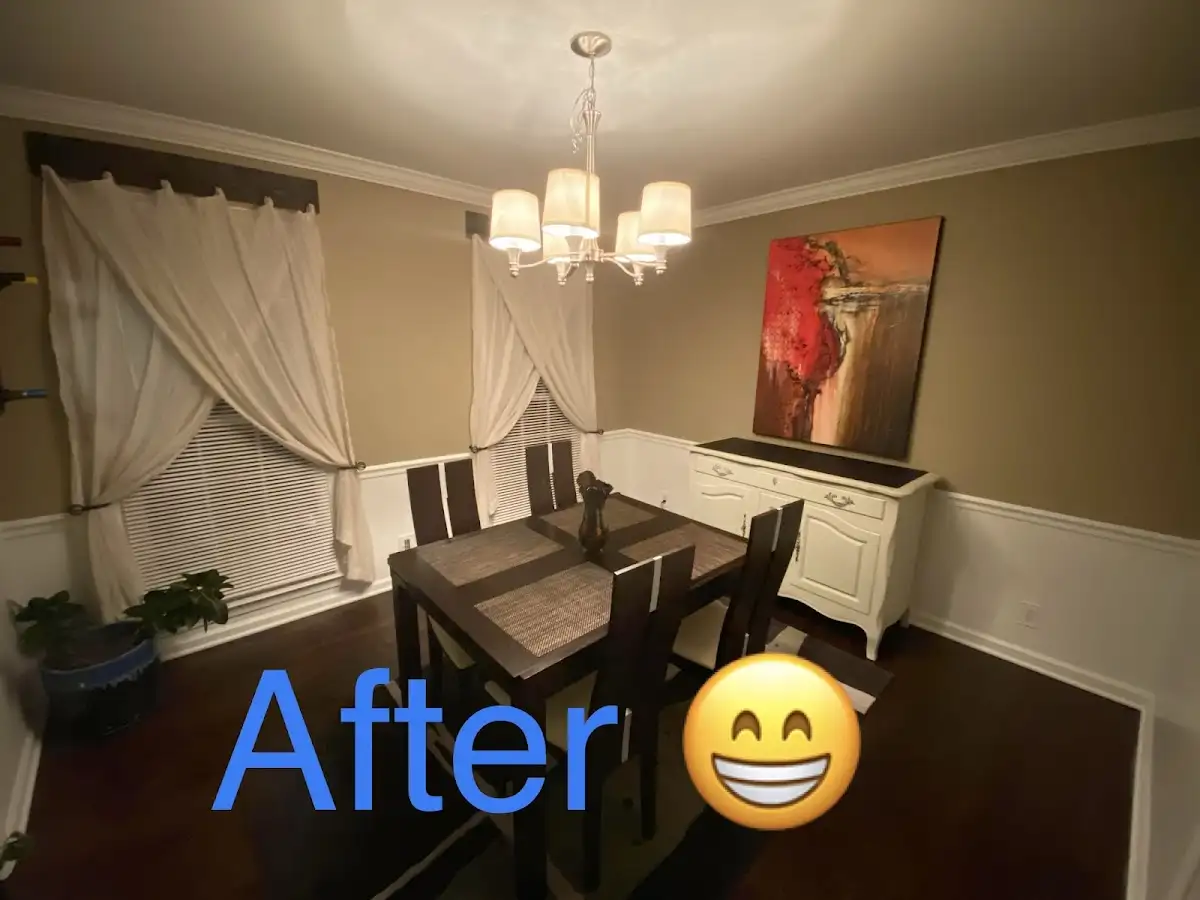 Professional dining room restoration after water damage in Goshen
